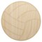 Volleyball Sport Unfinished Wood Shape Piece Cutout for DIY Craft Projects